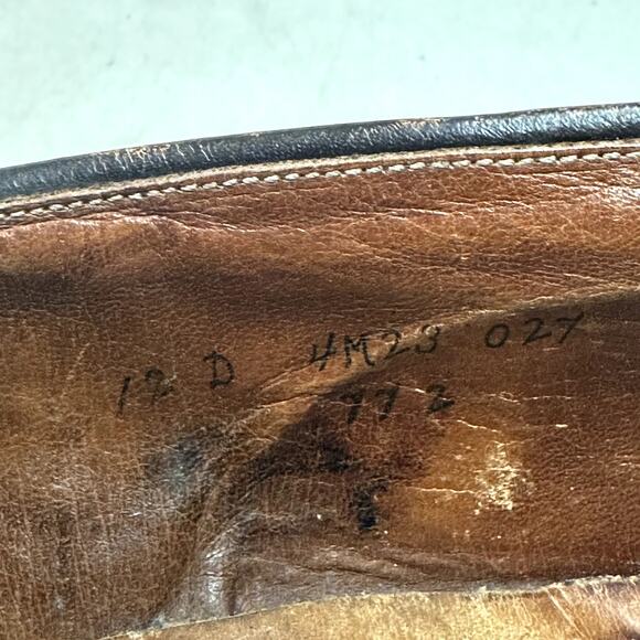 NEW HEELS Alden 772 Color 8 Shell Cordovan Tassel Loafer Made in USA 12 - Picture 9 of 11